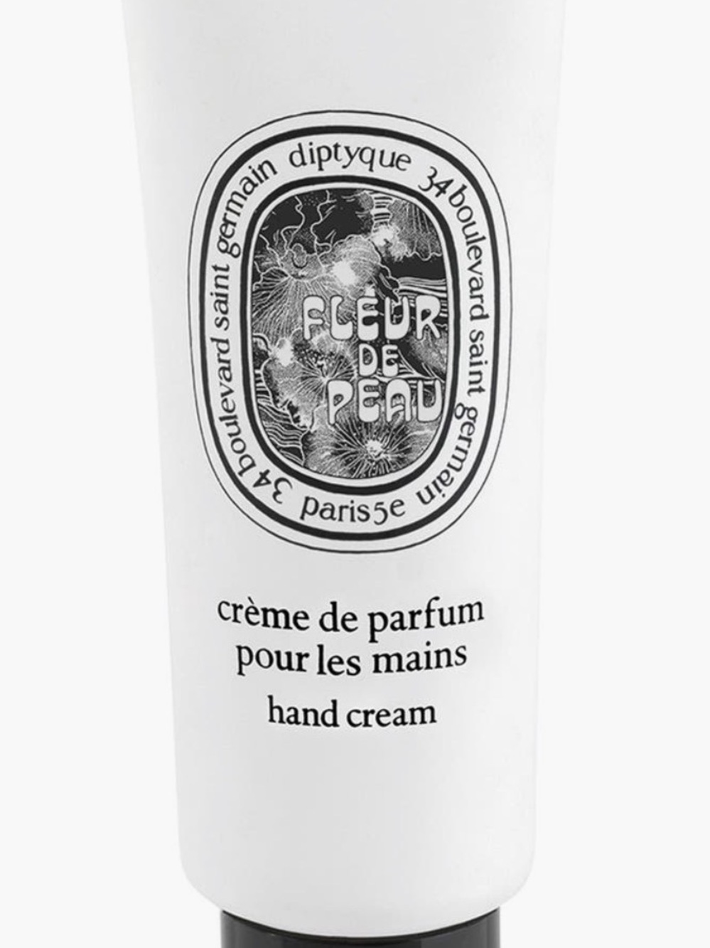 diptyque Fleur de Peau Hand Cream — White and Black Label